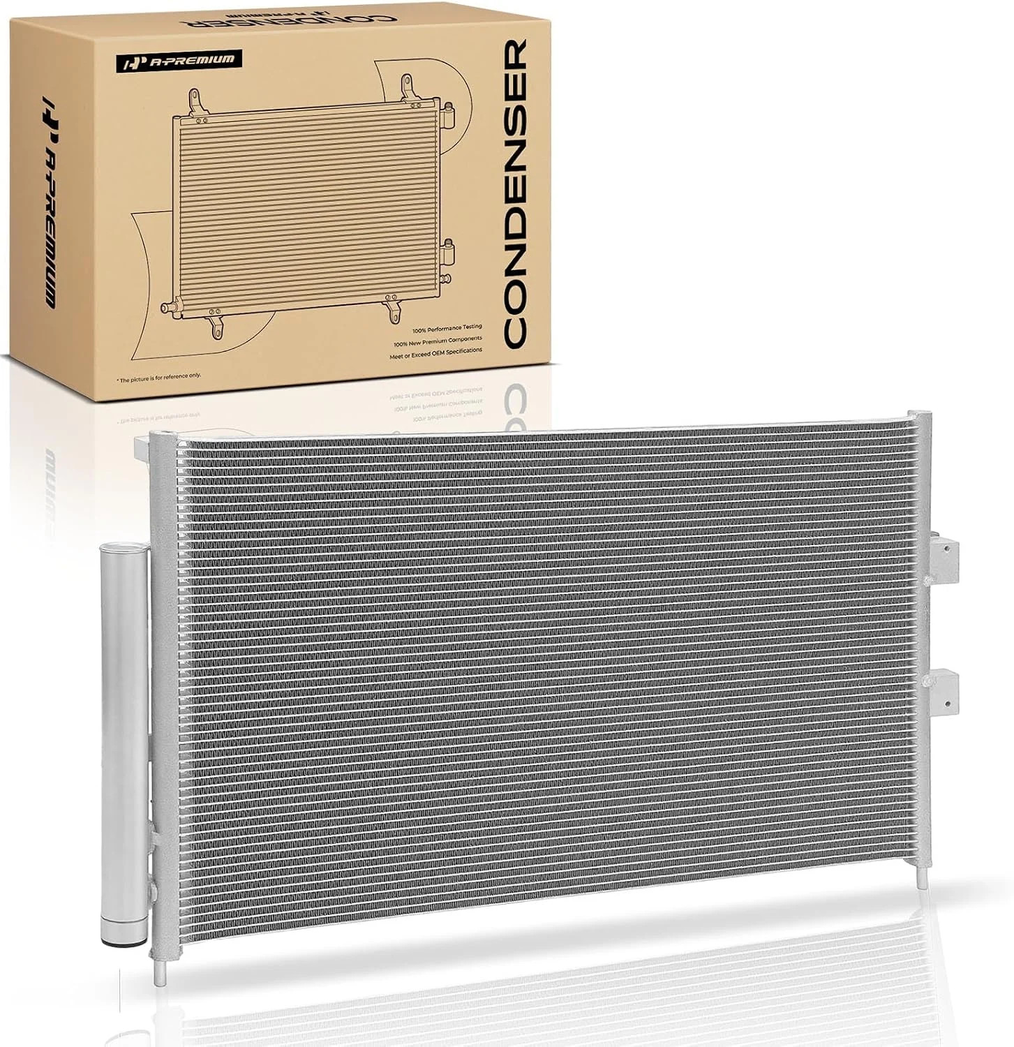 A-Premium Air Conditioning A/C Condenser Compatible with 2006-2011 Honda Civic &