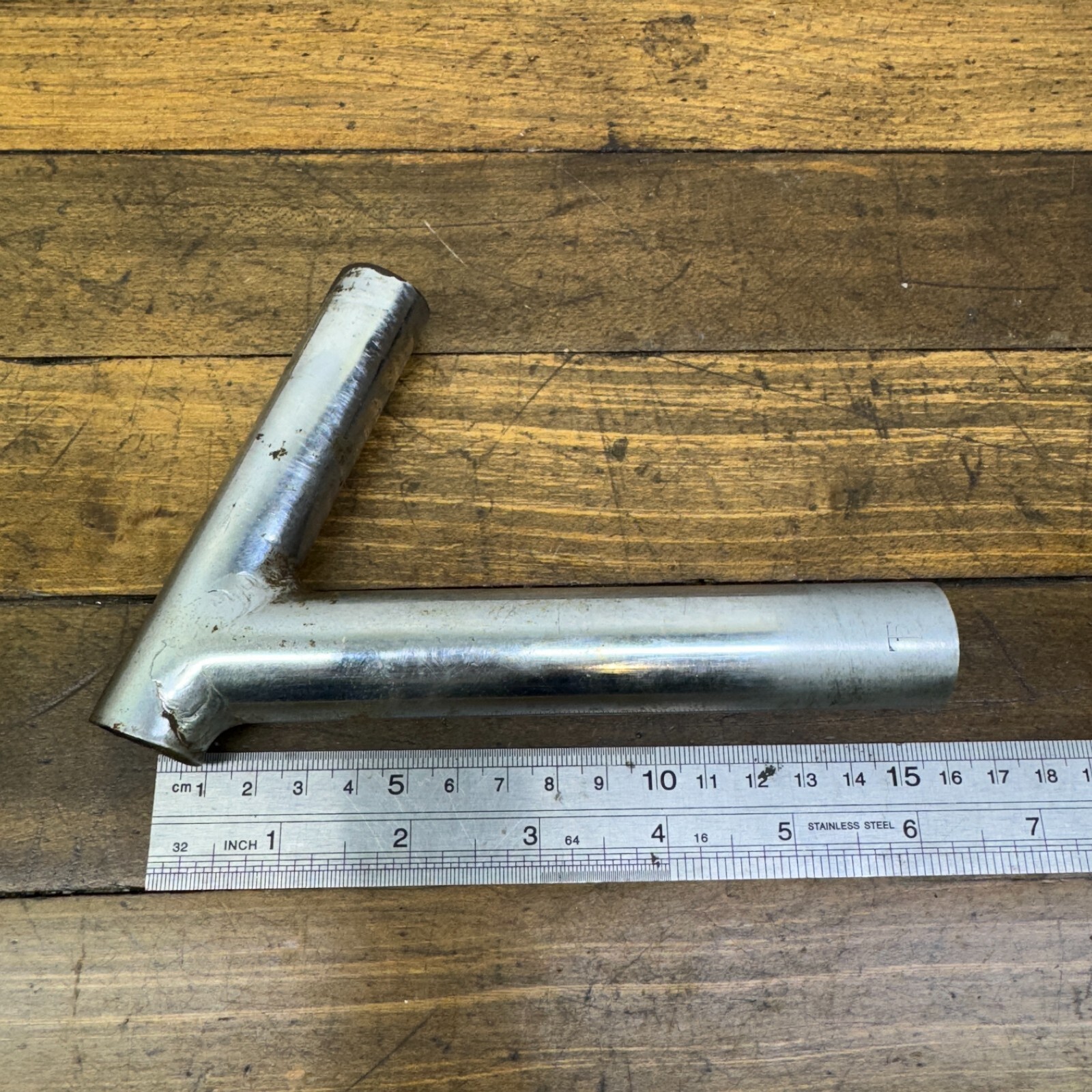 Lucky 7 Seatpost Prewar Seven Vintage Steel Bike Post Torrington T Stamp 25.4