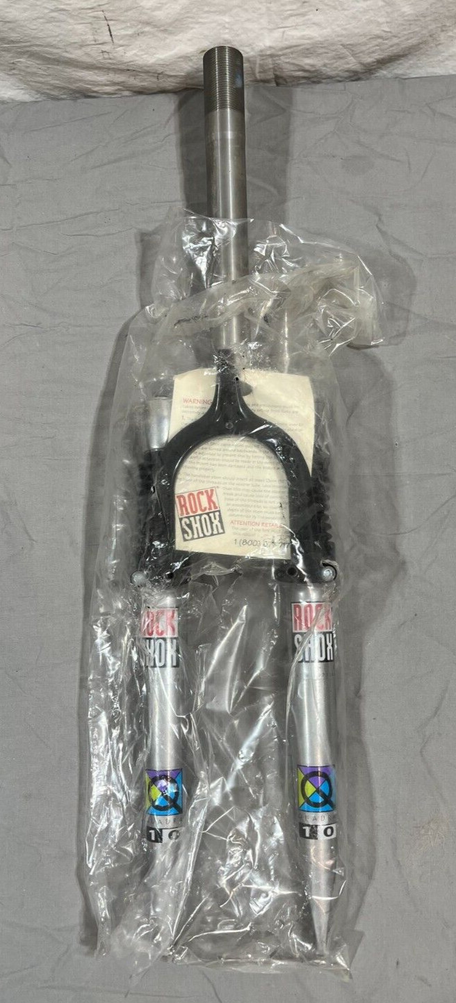 RARE NEW Old Stock Rockshox Quadra 10 Suspension Fork 255mm 1-1/4″ Threaded