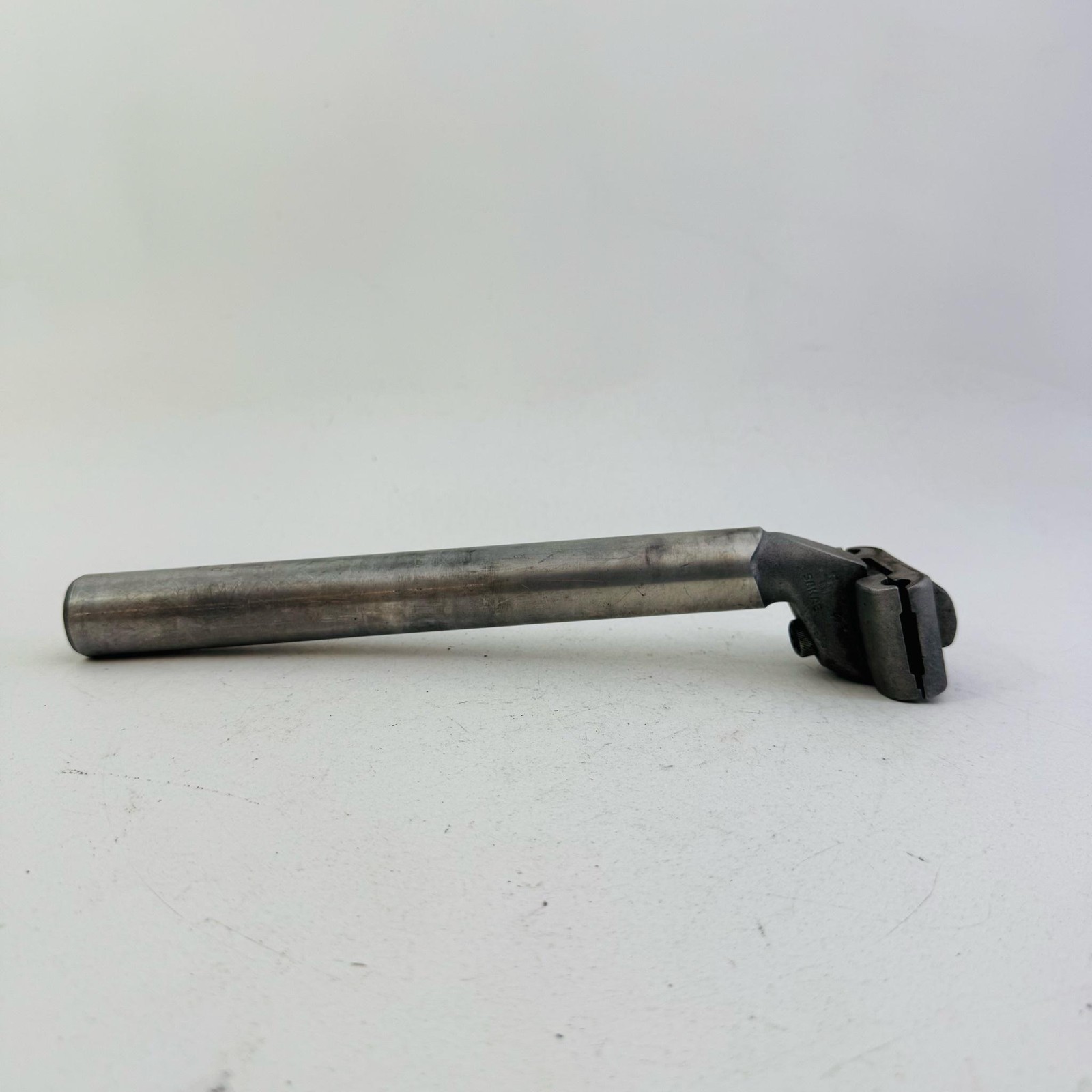Vintage SR Sakae Seatpost 26.8mm Silver Alloy Taiwan Road MTB Bike B-90 C2