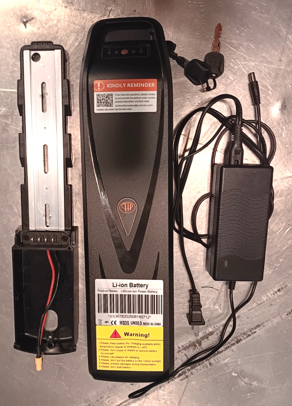 JIANGXI 36V E-Bike Battery Tested Includes Key Excellent Condition FAST SHIPPING