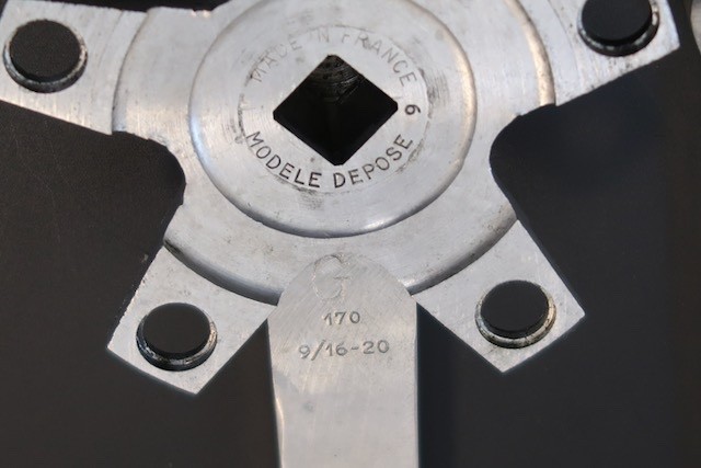 170mm x 86 bcd Stronglight model 99 tandm crank arm set 9/16″ France