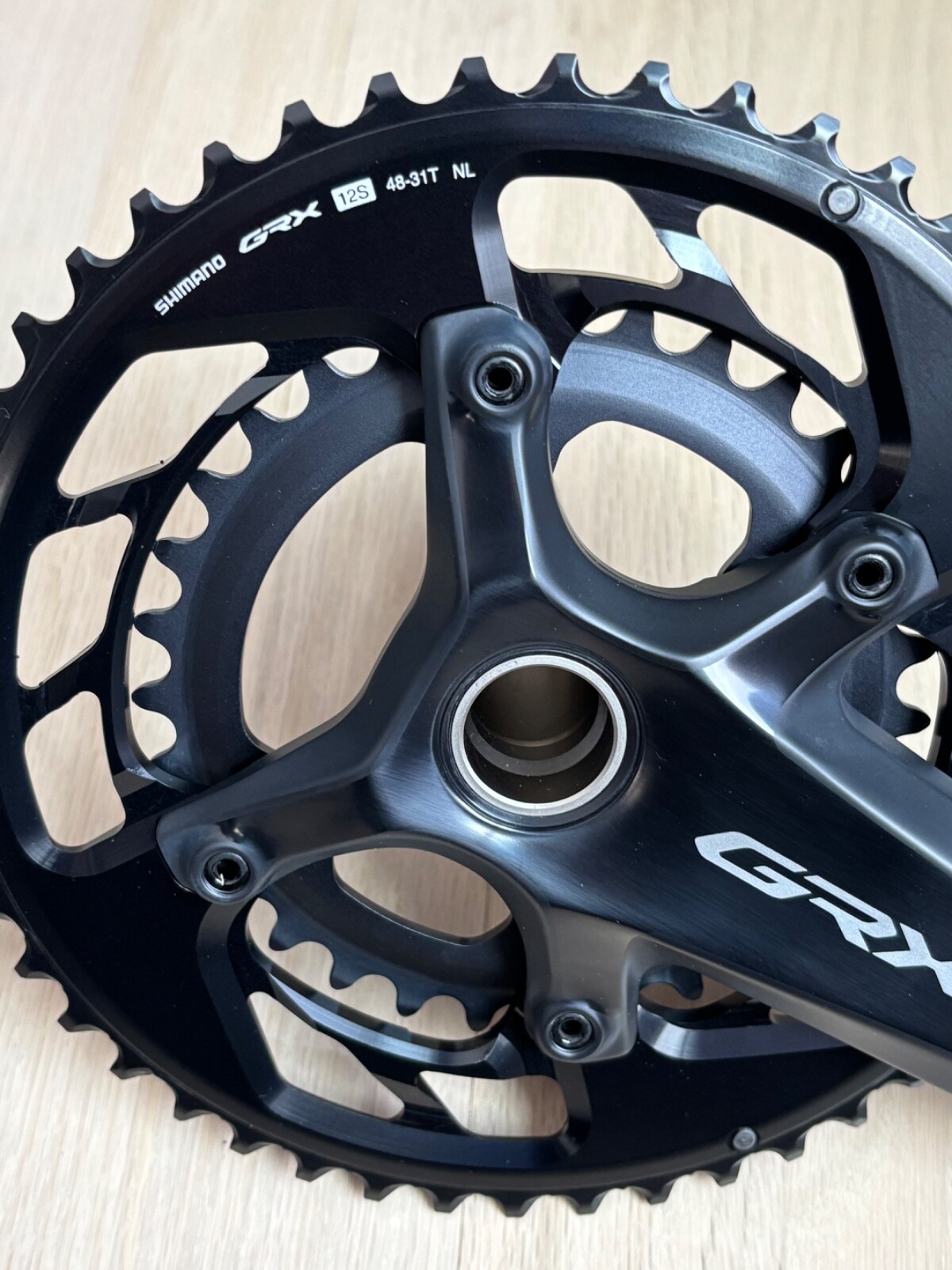 Shimano GRX 820 12 Speed Double Crankset FC-RX820 48-31 172.5mm