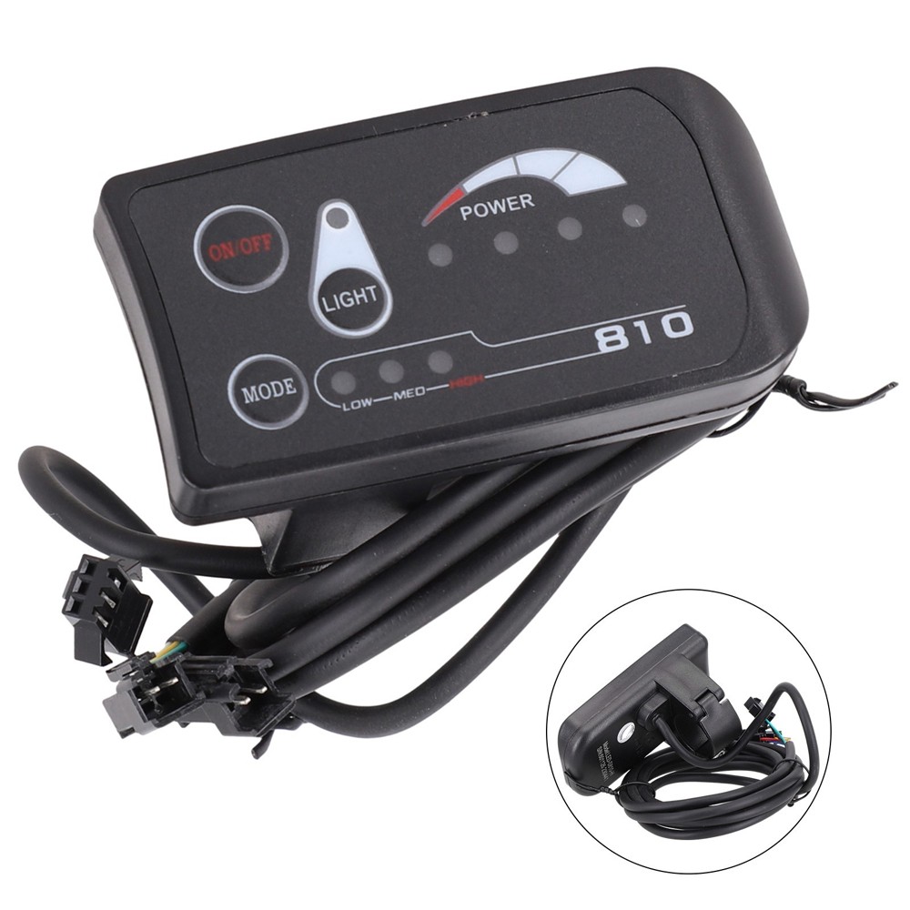 36V LED 810 Display Level Meter Panel For Electric Bike/ebike/e-scooter NEW