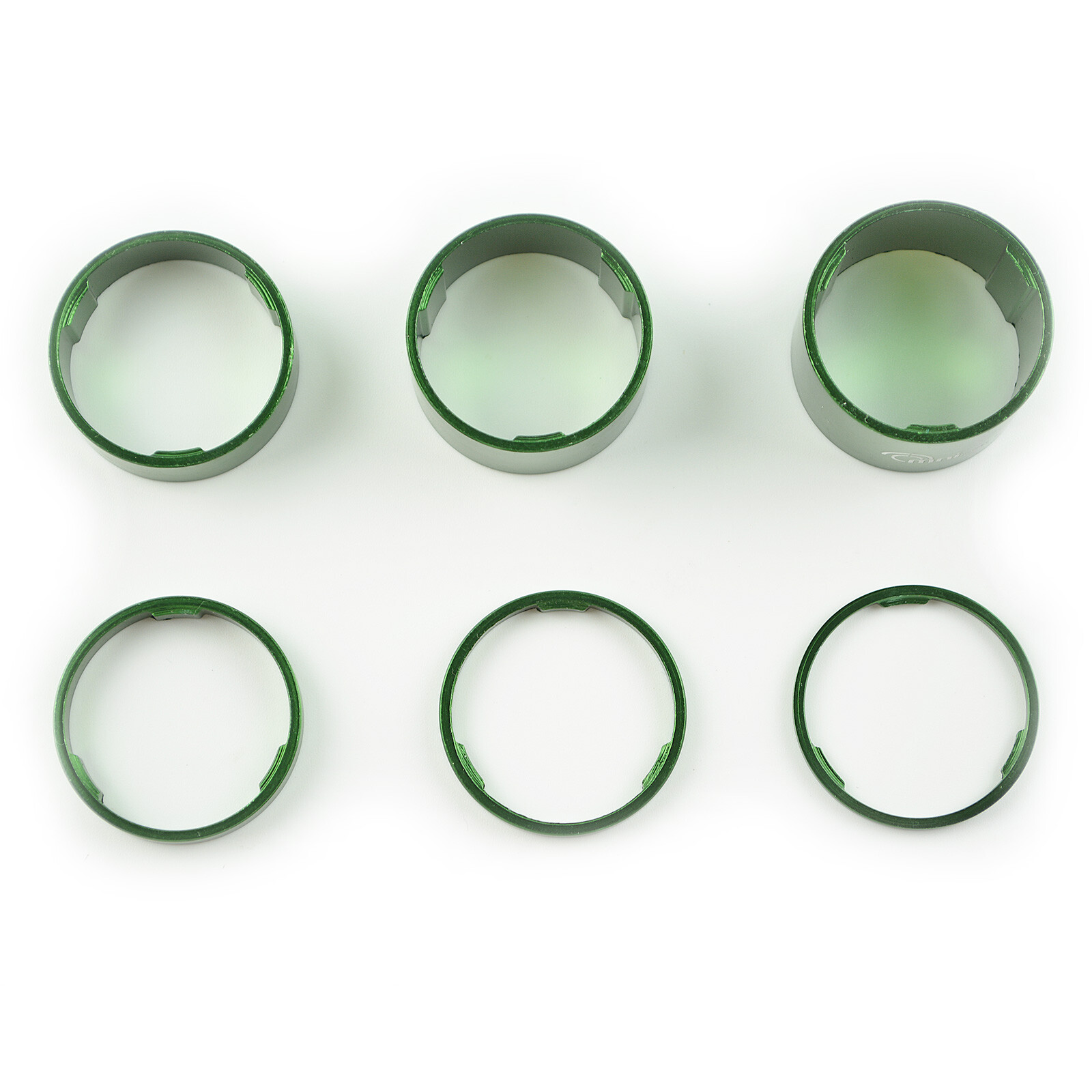 1-1/8″ OMNI Racer WORLDS LIGHTEST Alloy Headset Spacer Set 2,3,5,10,15,20mmGREEN