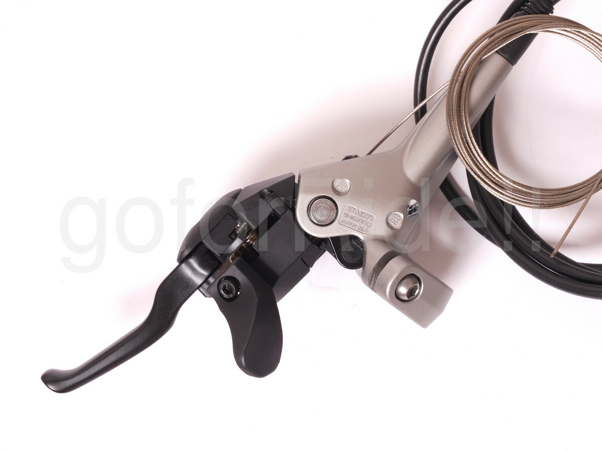 Shimano ST-M585 Dual Control Shifter Right 9 speed Disc Brake Rear 1700mm Silver