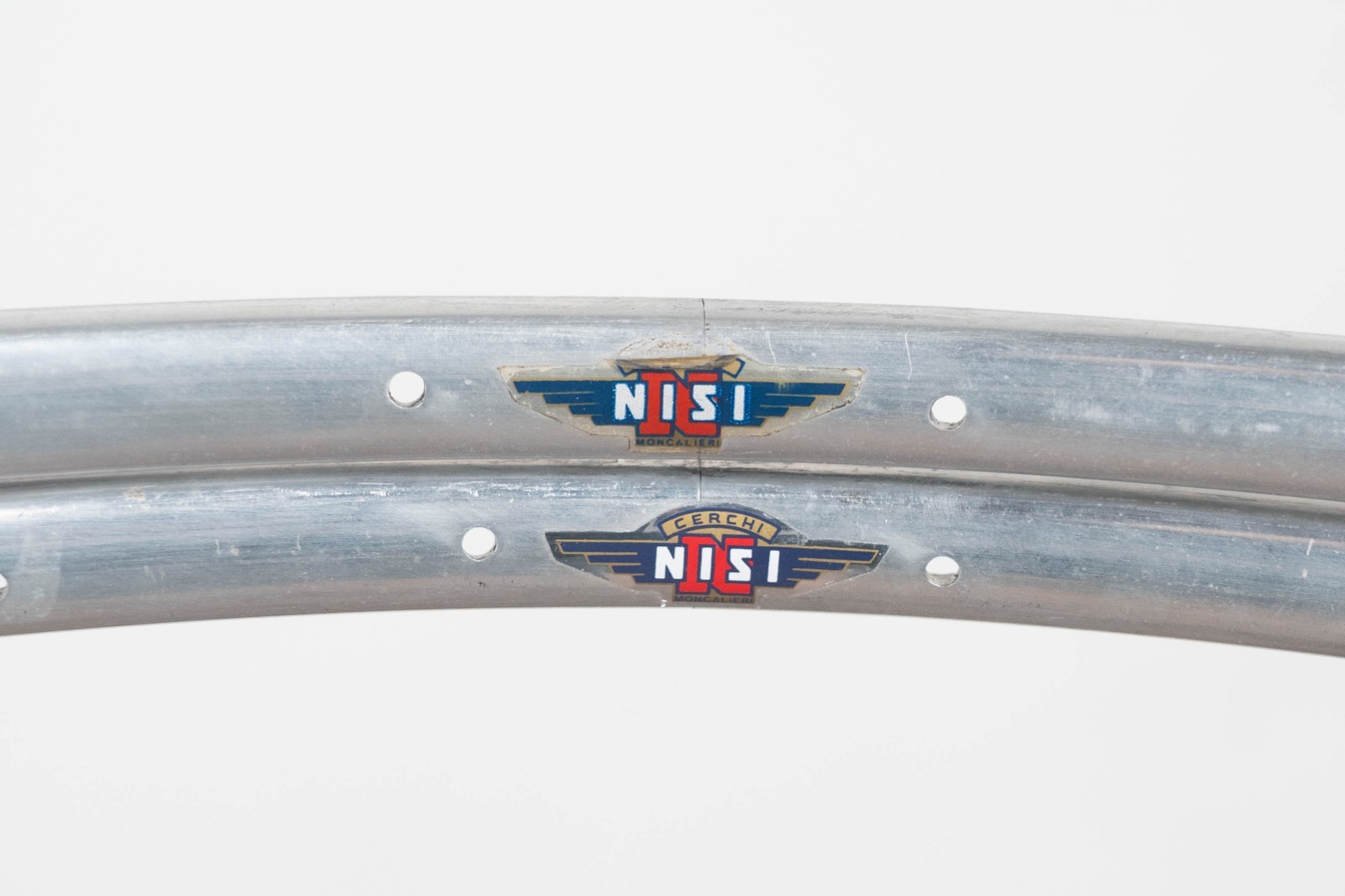 NOS NISI BICYCLE TUBULAR RIMS 28″ 700c 32 28 VINTAGE OLD SILVER lightweight