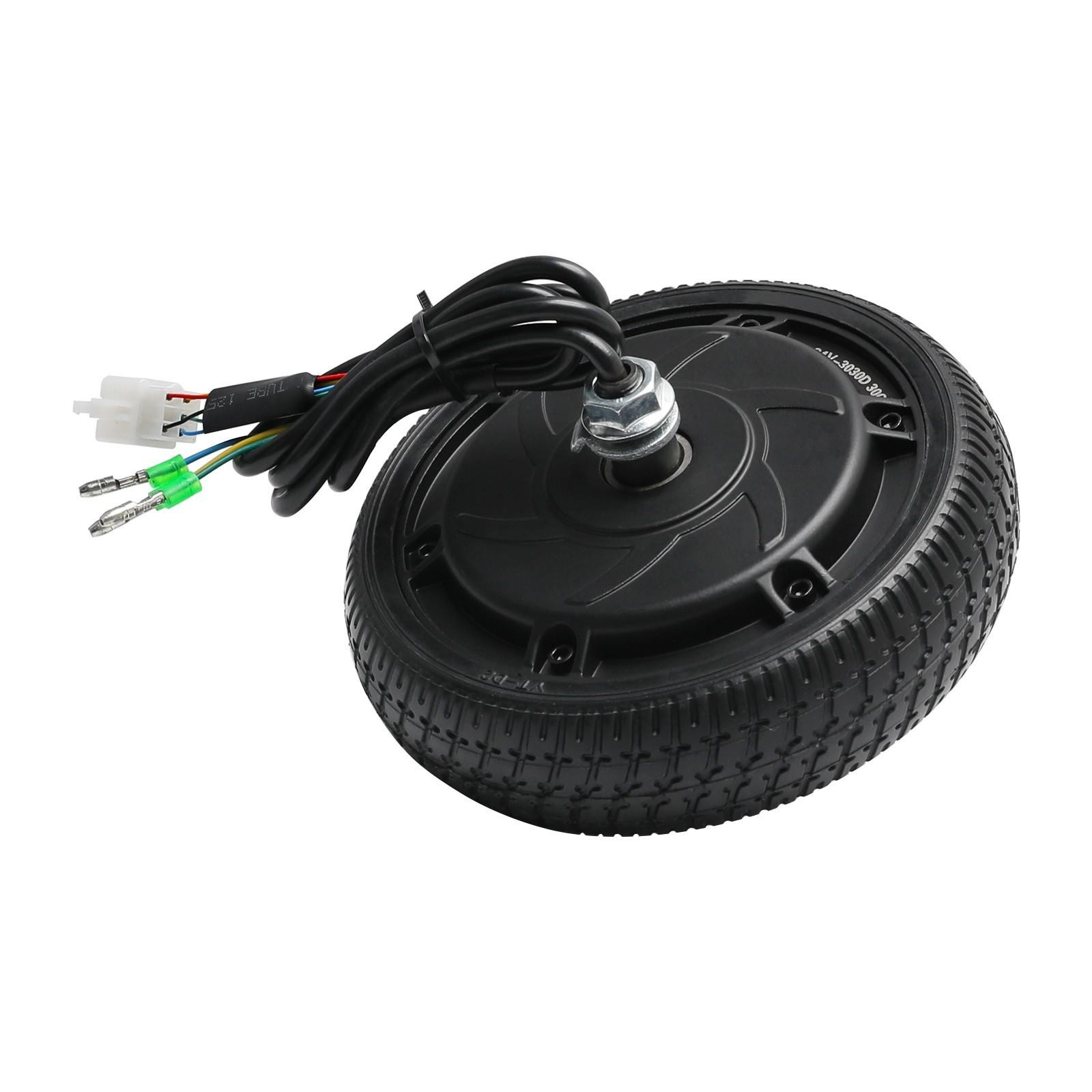 24V 250W 6.5″ Scooter e Bike Brushess Hub Motor Road Tire Wheelbarrow Trolley