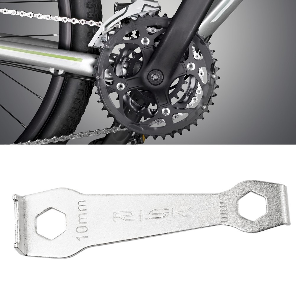 4 Bicycle Chainring Crankset Bolt Nut Screw Wrench MTB Road Bike Removal Tools