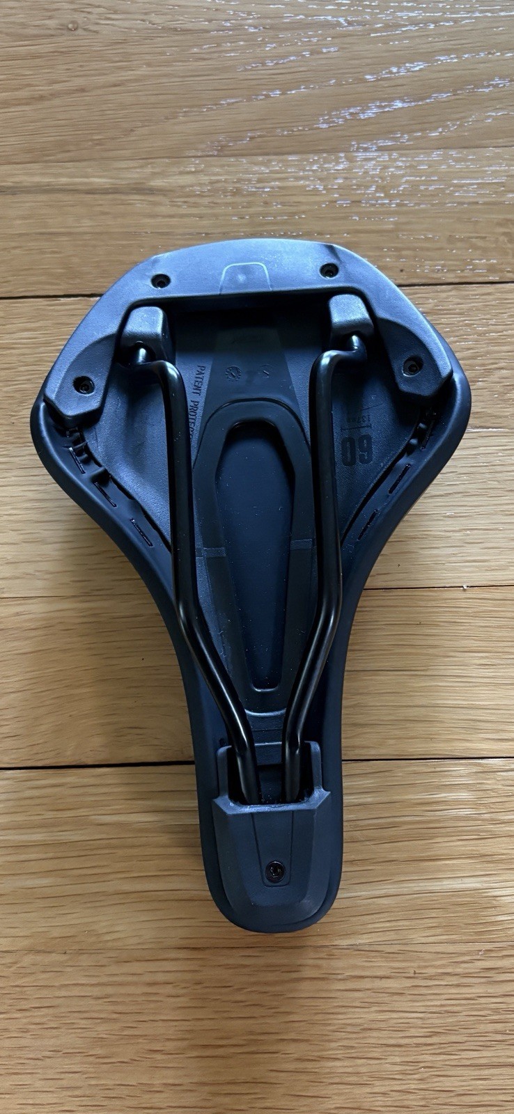 ROCKBROS Universal Comfort Youth Synthetic Steel Black Bicycle Saddle w Rails
