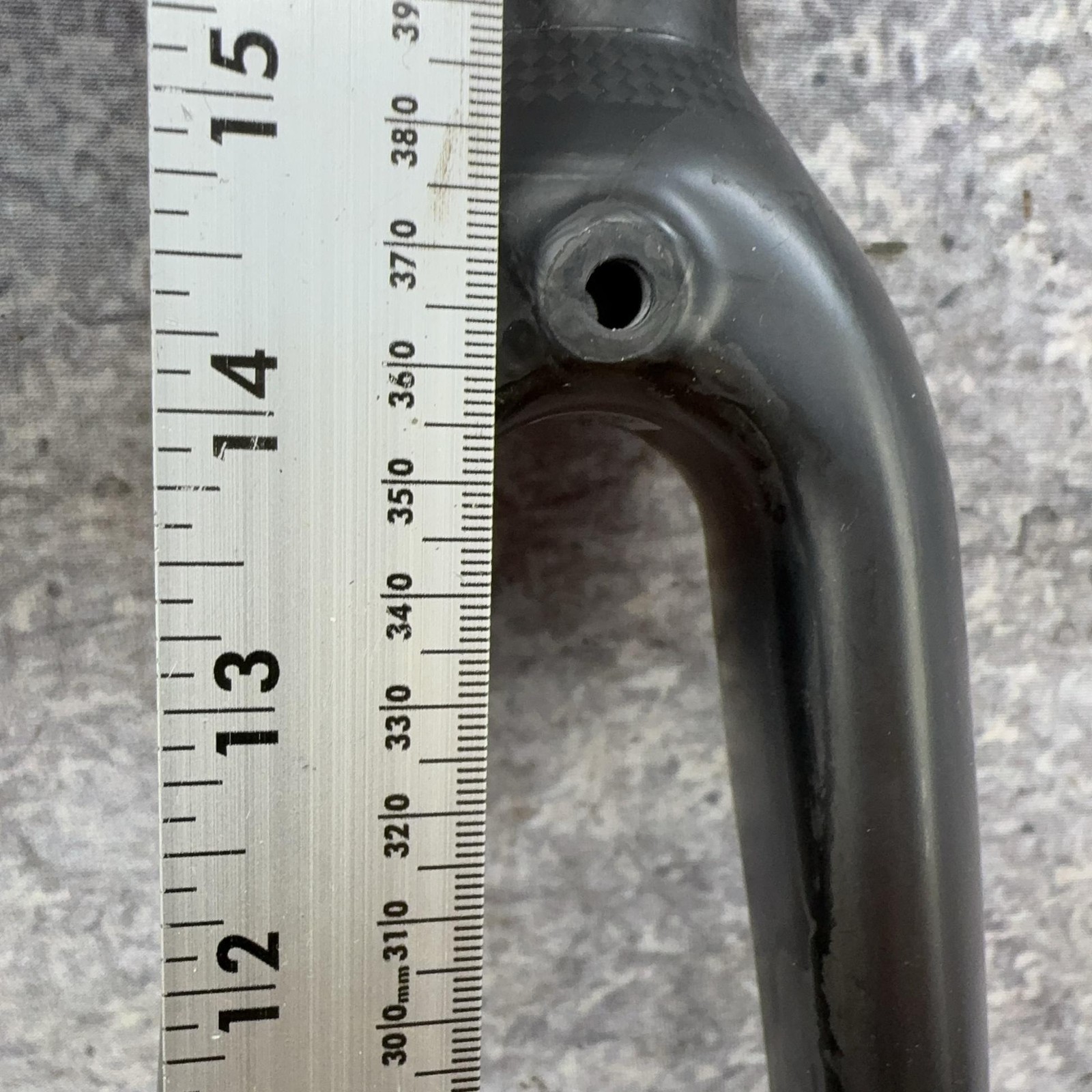 BMC SLR02 Carbon 700c Fork Tapered Threadless Caliper QR Black Road Race