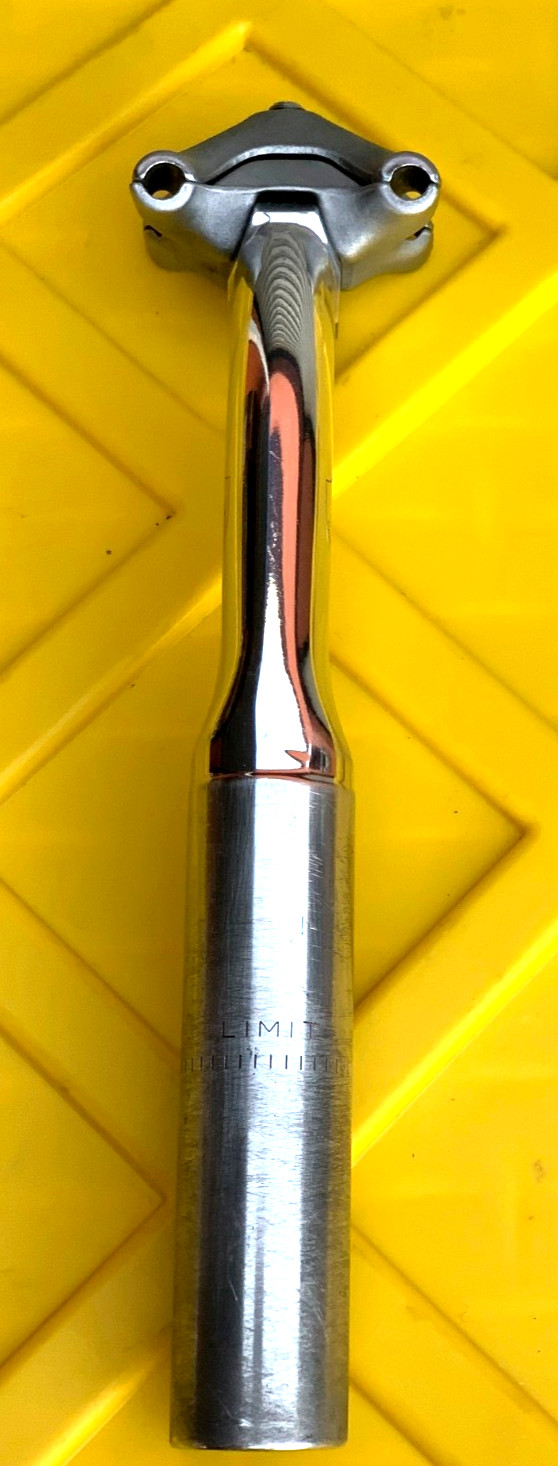 Vintage 1980s CAMPAGNOLO A0R2 C-RECORD Aero 210mm Seat Post 27.2mm NICE!