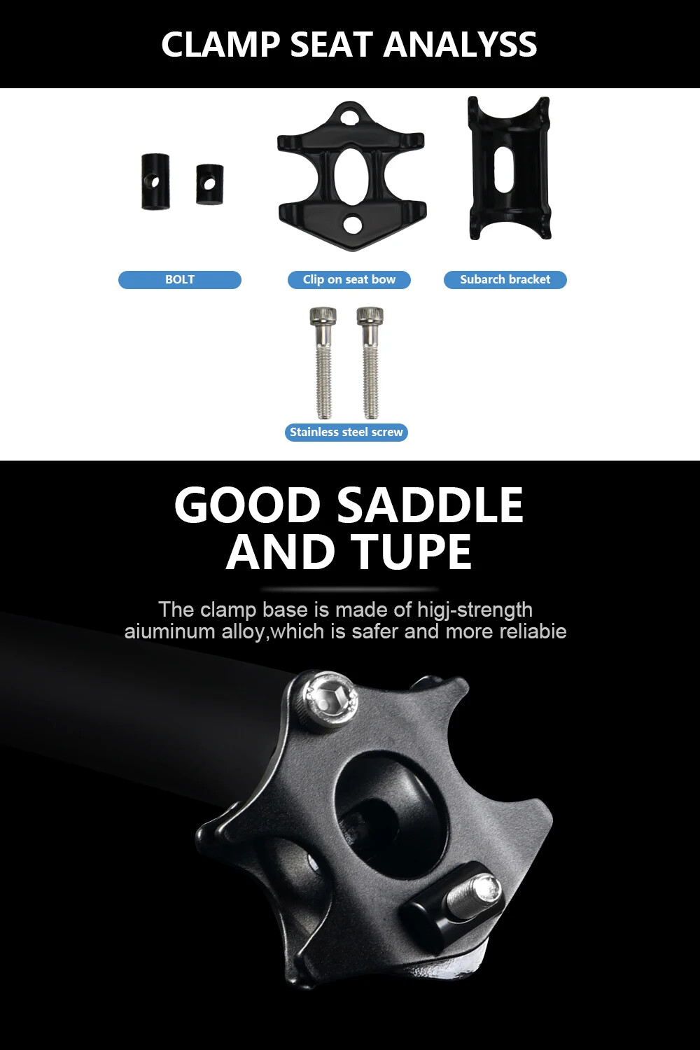 Carbon Fiber MTB Road Bike Seatpost 25.4/27.2/30.8/31.6mm Bicycle Accessories