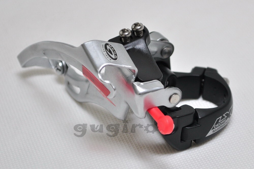 SHIMANO Deore LX FD-M570 MTB Triple 9-speed 31.8mm Clamp Front Derailleur