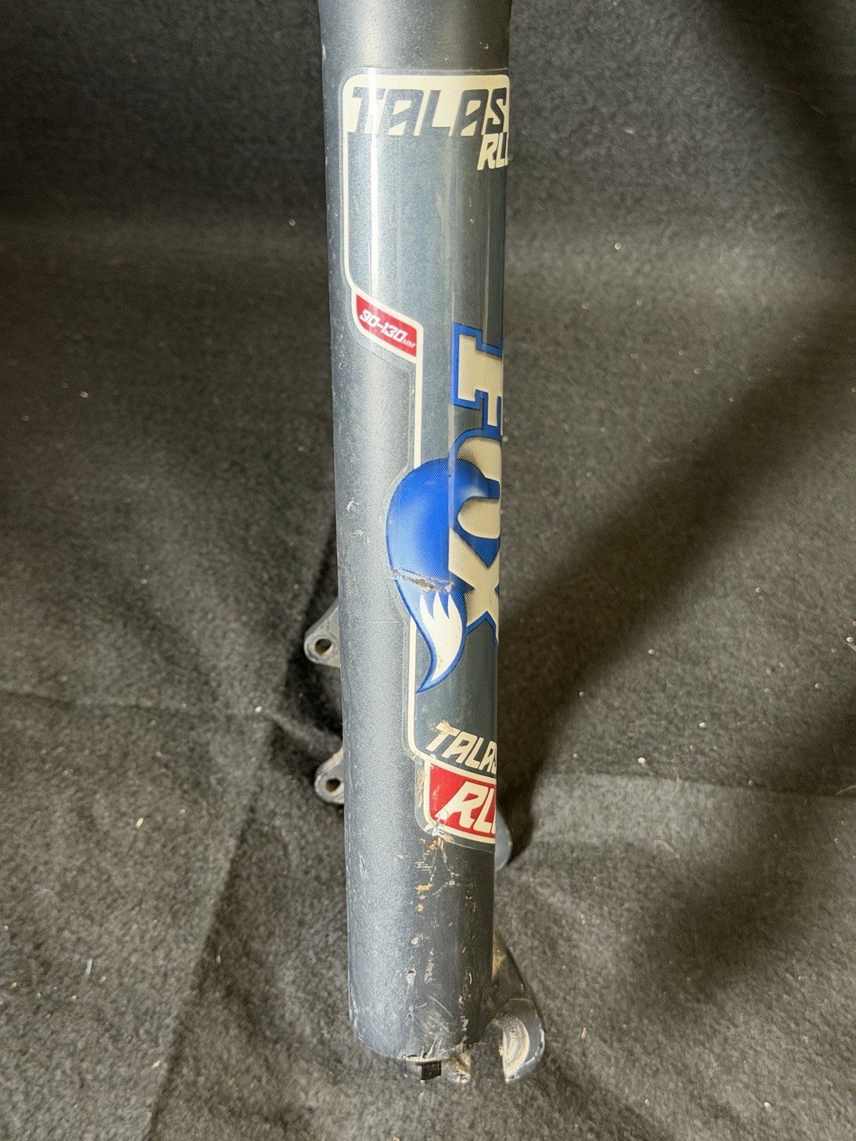 Fox Talas RLC 90-130mm Mtn Bike Fork 26″ Disc GREY 9x 100mm QR MTB XC