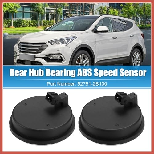 2pcs Rear Hub Bearing ABS Speed Sensor for Hyundai Santa Fe