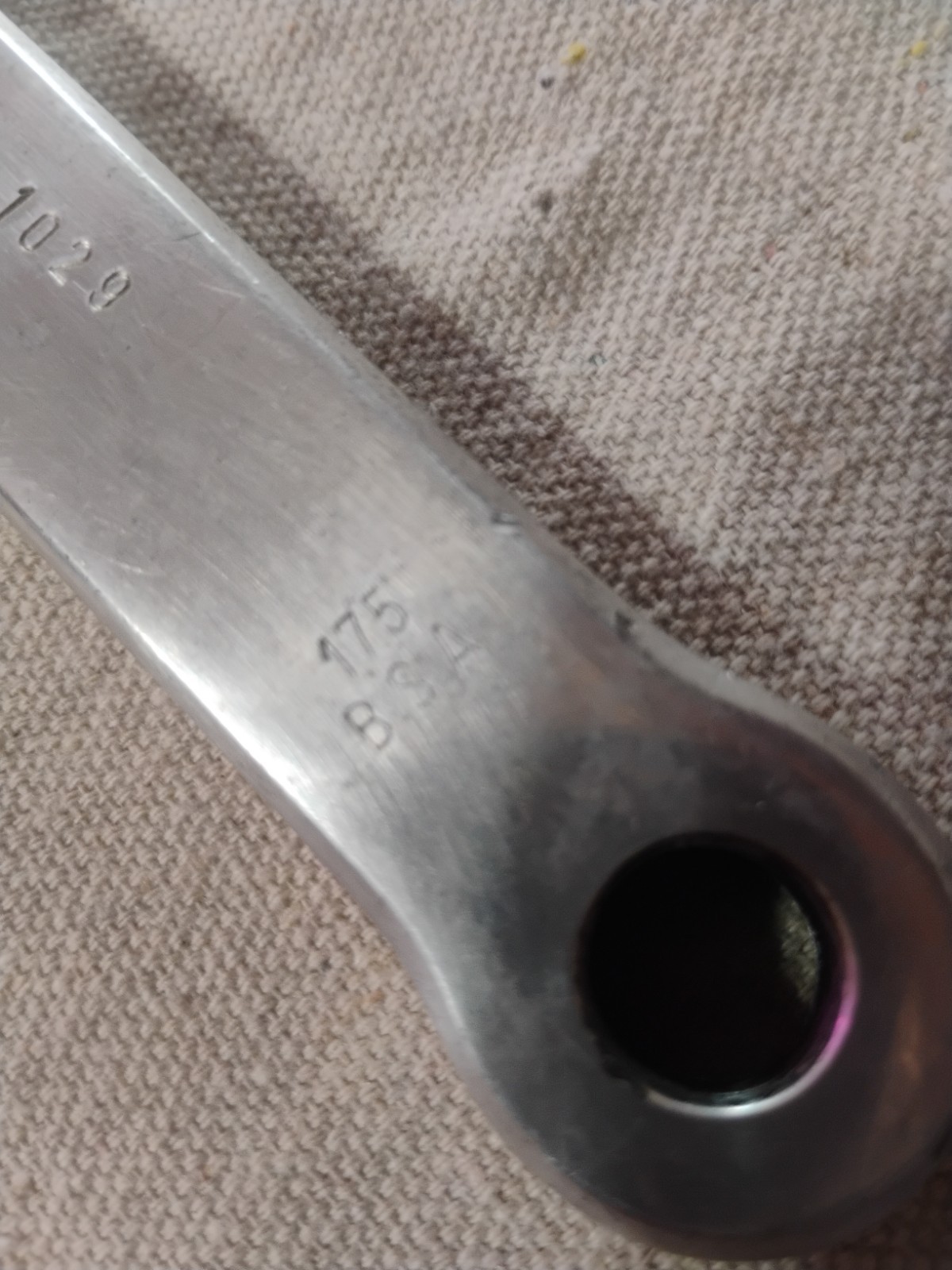Vintage Nervar Star Crankset 53/40T 175MM Arm Length 9/16″ Pedal Made In France