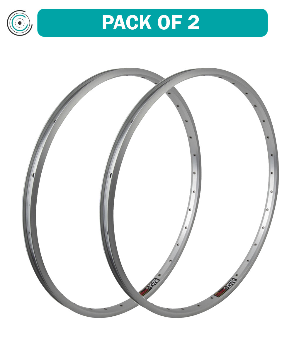 Pack of 2 Rhyno Lite Sun Ringle 26in Rhyno Lite Silver 32