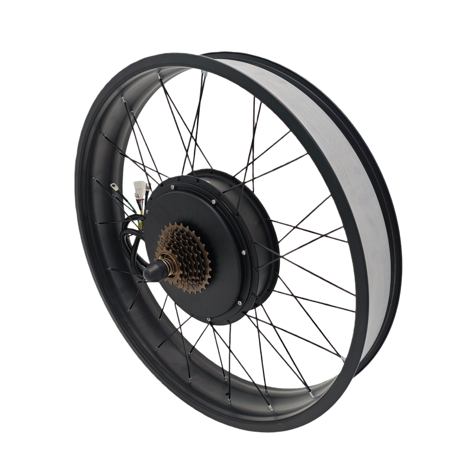 48V-72V 5000W ebike Rear Motor Fat Wheel 175mm 190mm 20» 24» 26»x4.0/3.0 inch