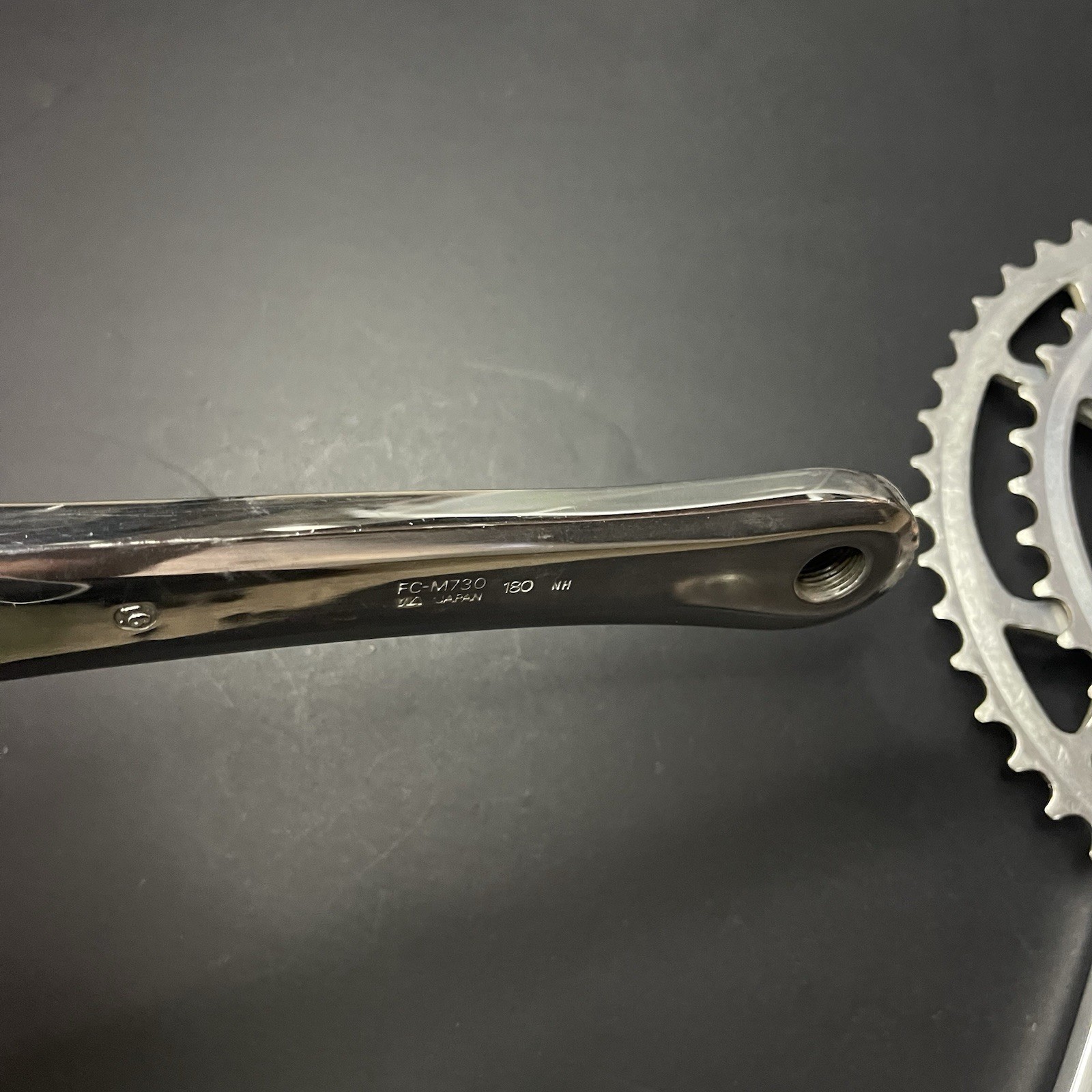1989 Shimano XT FC-M730 180mm Triple Crankset