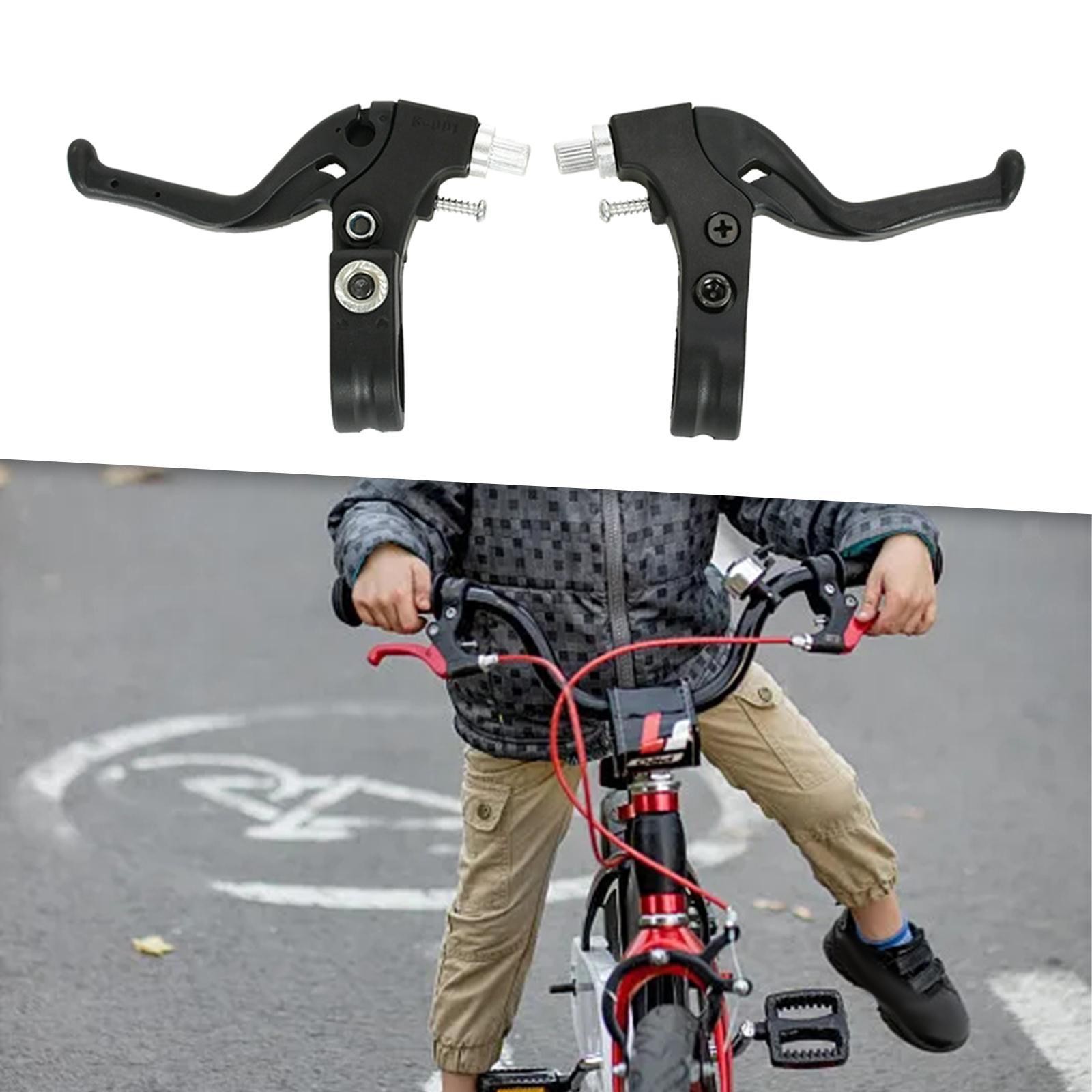 2x Kids Bike Brake Lever Children Bicycle Brake Levers Hand Brake Lever