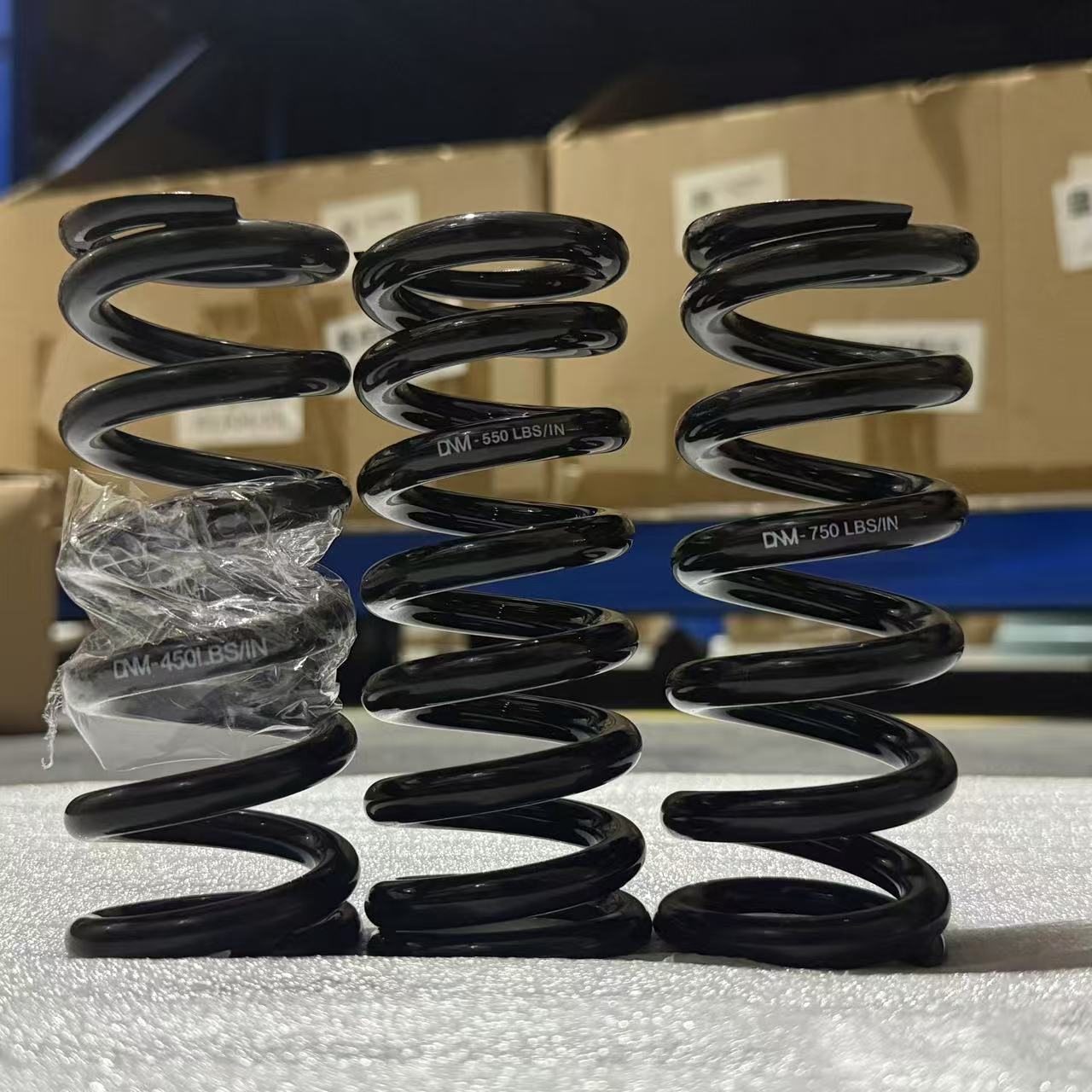 DNM Rear Shock Spring 450/550/650/750lbs for DNM RCP2S 190/200/210/220/230/265mm