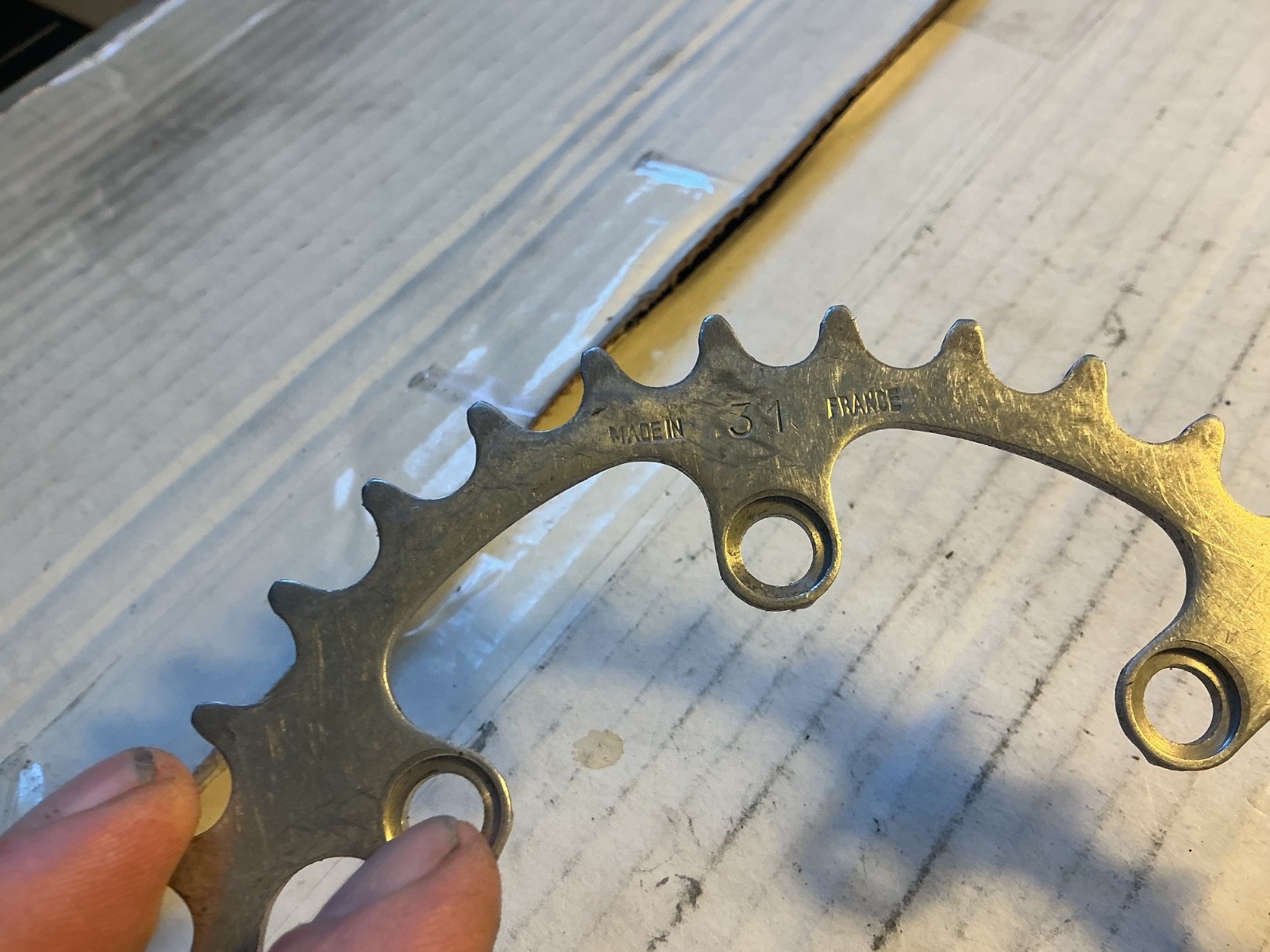 TA chainring 6 arm 31 tooth Specialites TA