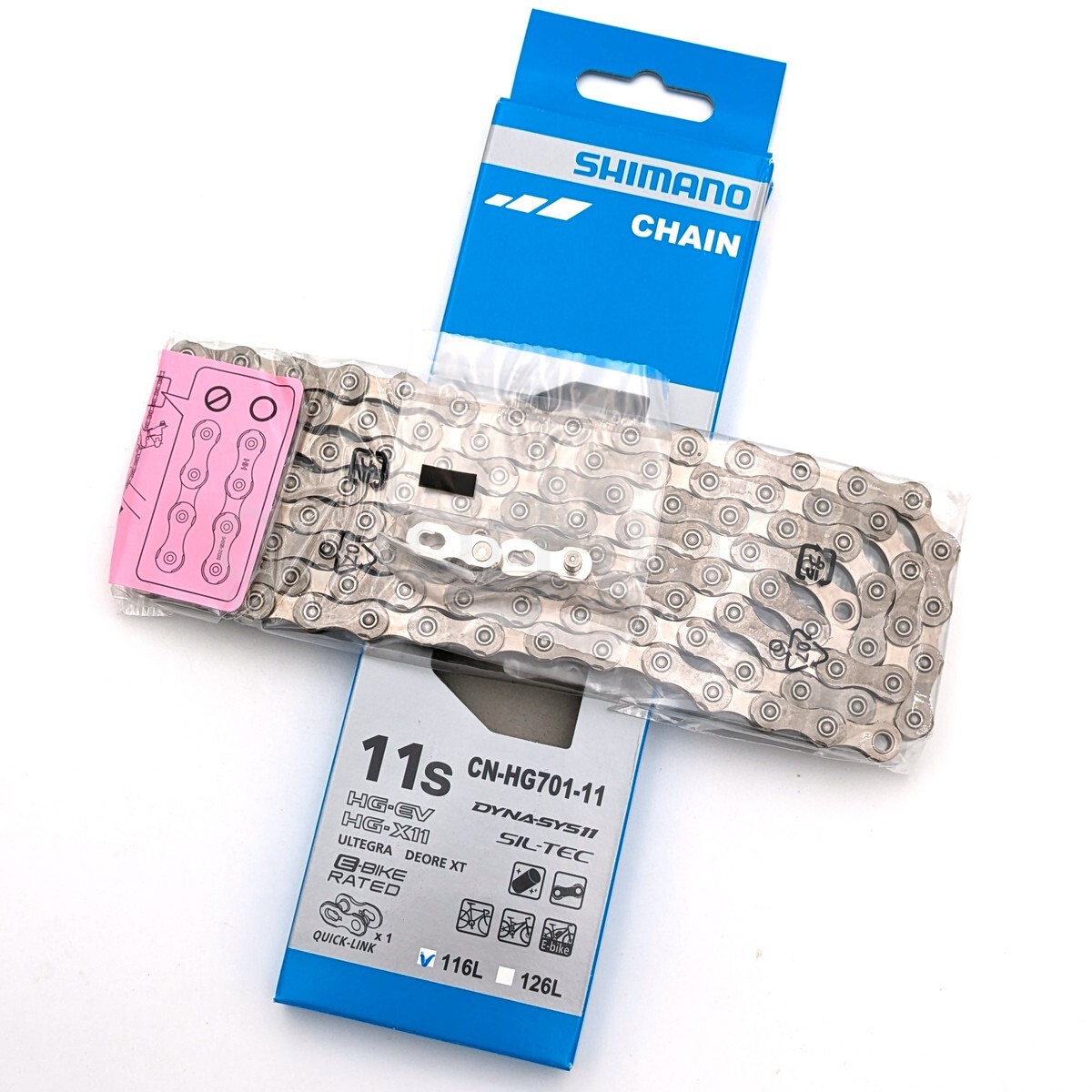 Shimano Ultegra /Deore XT 11 Speed Super Narrow Road/MTB Bike Chain NIB