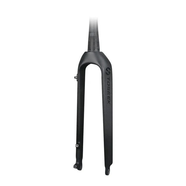 Carbon Fiber MTB Bike Rigid Fork Tapered Front Forks Bicycle Parts 26/27.5/29er
