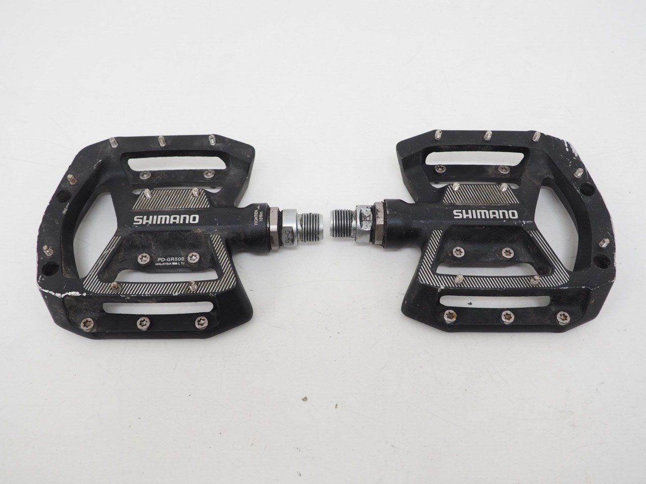 Shimano PD-GR500 Flat Pedals MTB Platform Pedals Black 9/16″