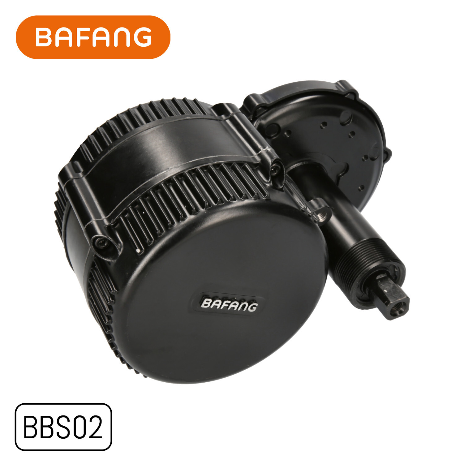 Bafang BBS02B Mid Motor G340 No Accessories, 36V 48V 500W 750W, Black, UART