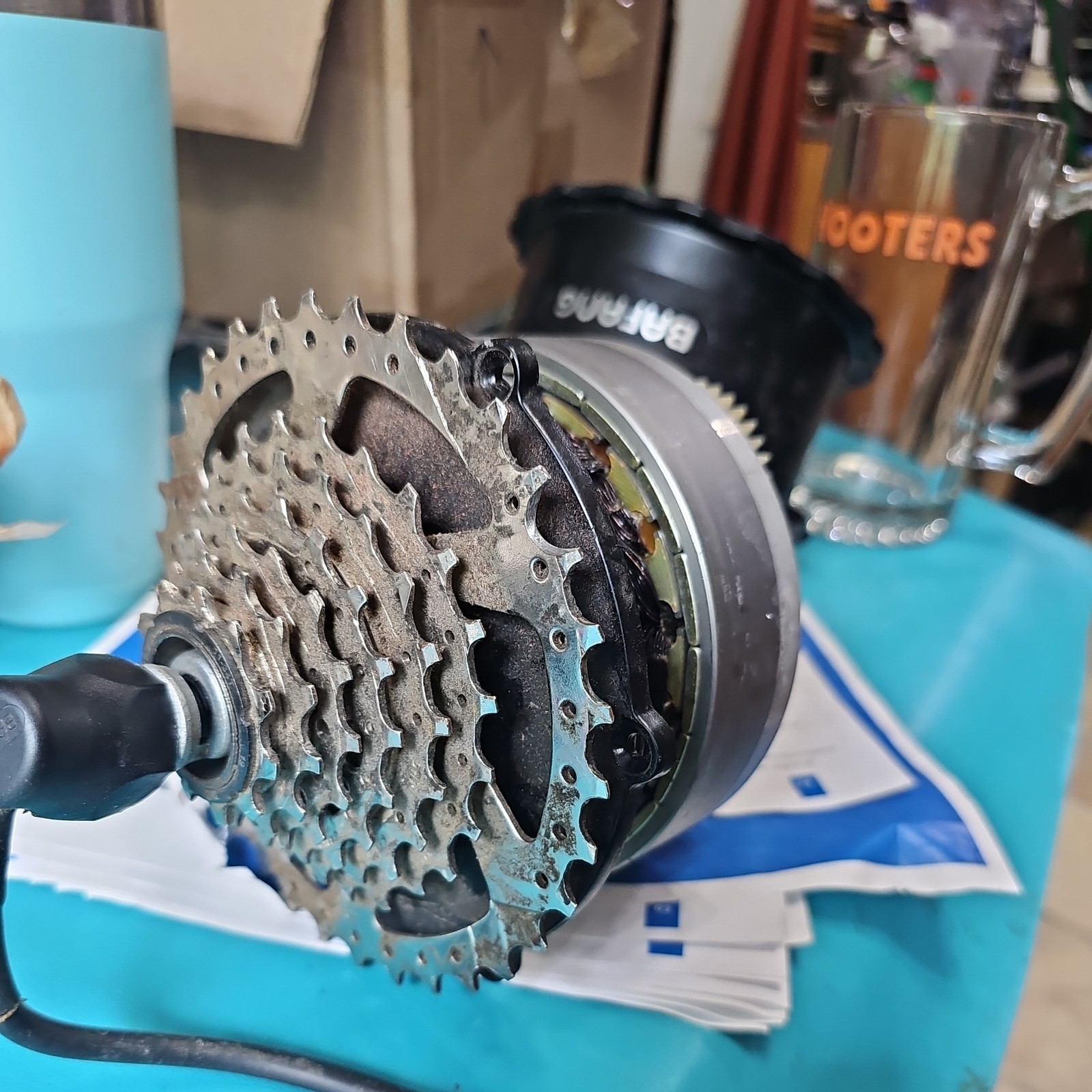 Rad Power Bikes Motor E-Bike Motor *USED* from a Rad Rover 4in wide tire.