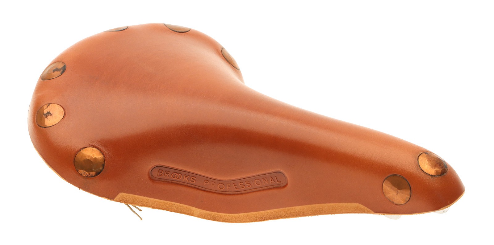 Brooks Team Pro Special Saddle Steel Rails Hard Leather Cover Honey NEW NOS