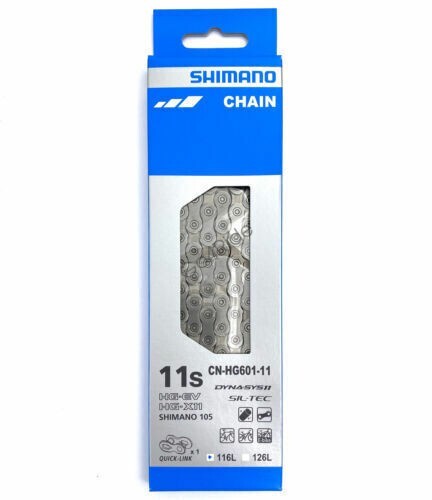 SHIMANO 105 11-Speed Super Narrow Road Chain – CN-HG601-11
