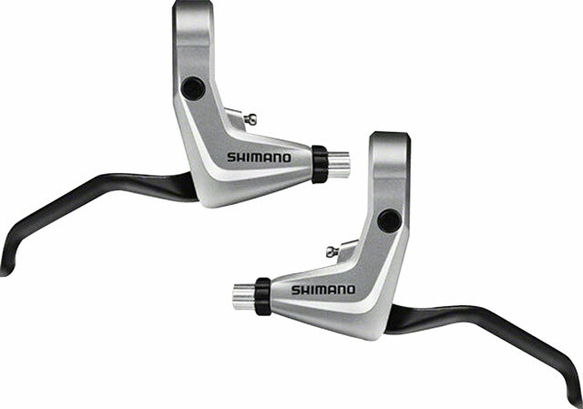 Shimano Alivio T4000 V-Brake Lever Set Silver