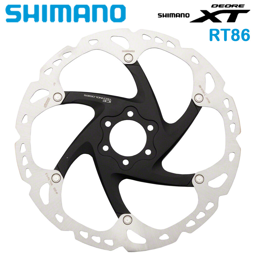 Shimano Deore XT M8000 RT86 RT66 Disc Brake Rotor 6 Holes Bolt 160mm 180mm 203mm