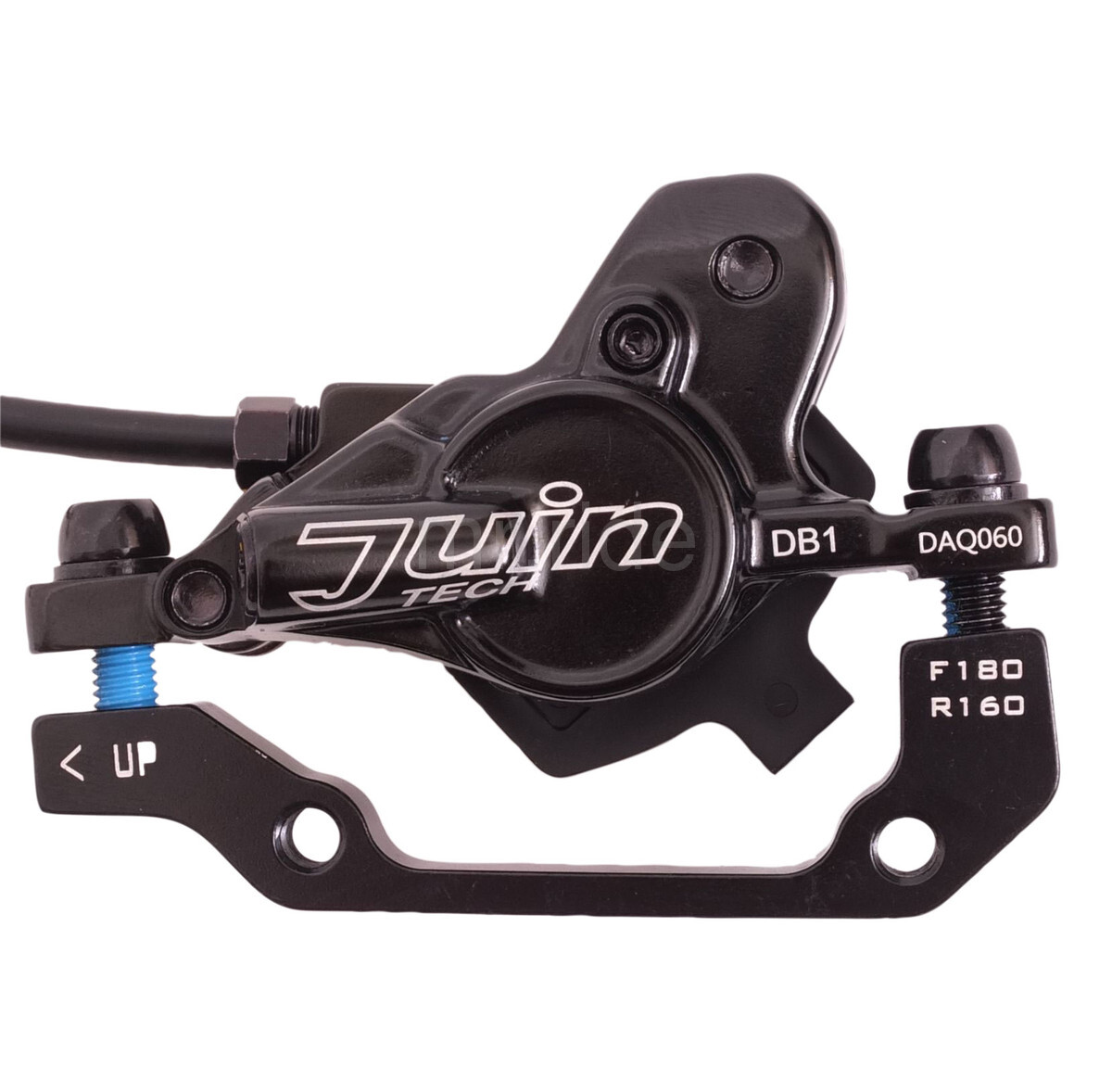 Black Juin Tech DB1 Hydraulic Disc Brake Set Front Rear MTB bike 160mm Rotors