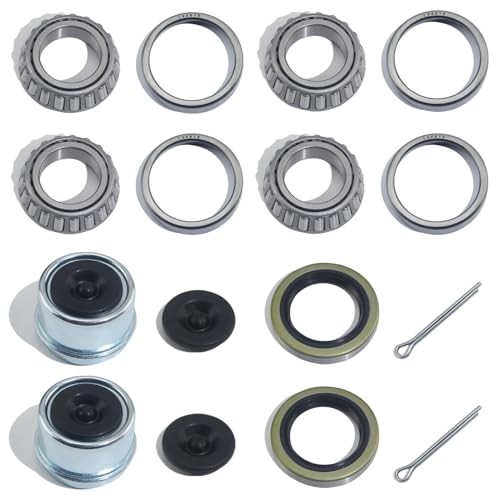 2Sets L44649 L44610 Trailer Hub Bearings Kit for 1 2 Sets L44649 Bearings Kit
