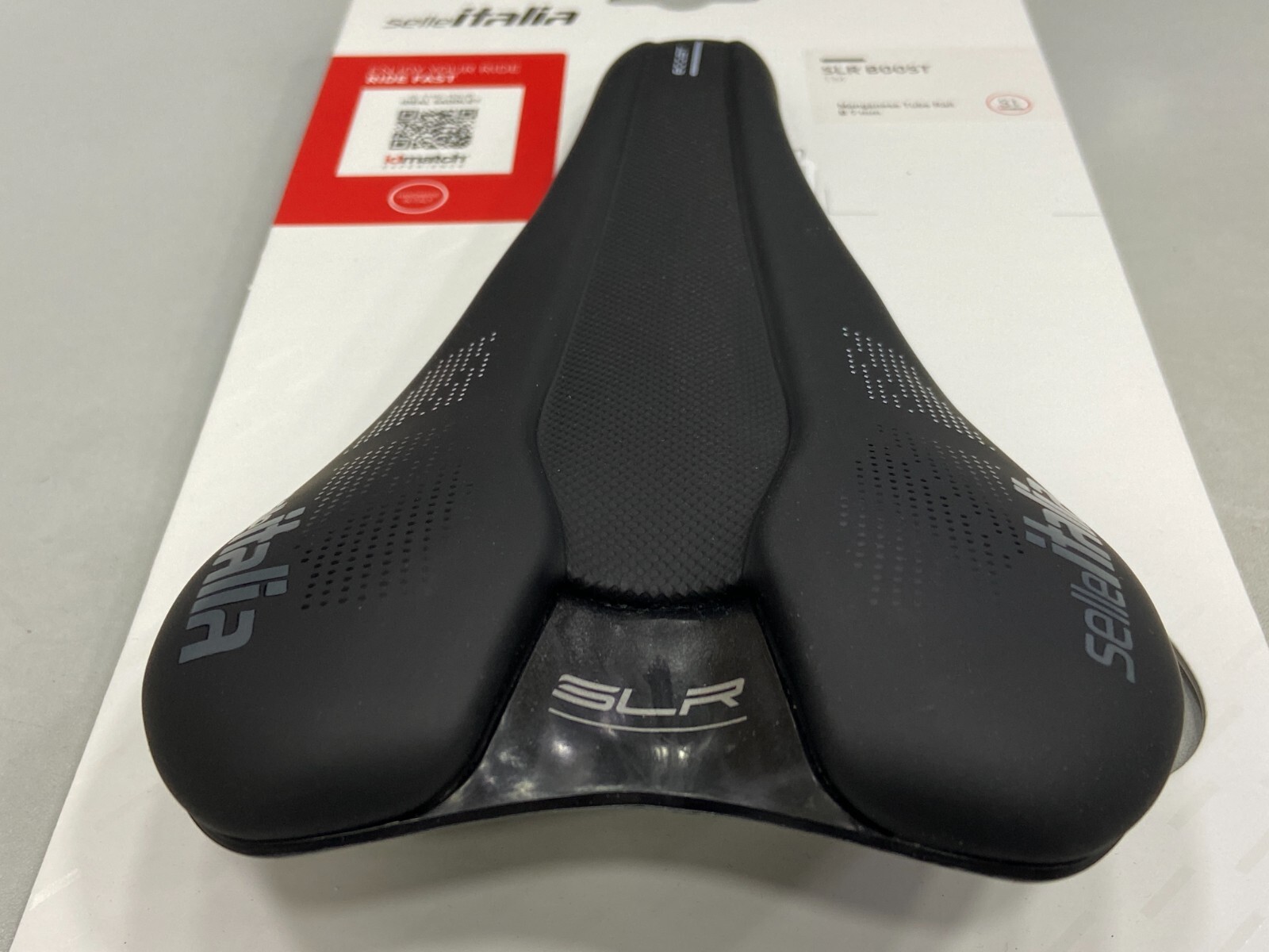 Selle Italia SLR Boost TM S1 130x248mm Manganese Rail Road Saddle (Black)