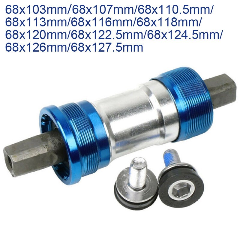 Lightweight Aluminum Bike Bottom Bracket with Sealed Bearings Cartridge