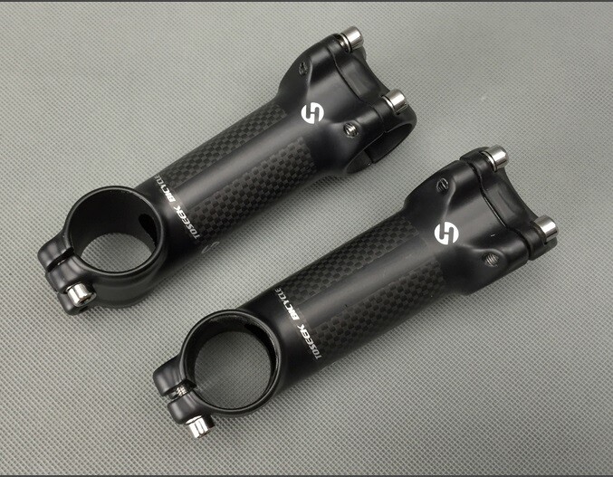 Aluminum Carbon 6/17° MTB Road Bike handlebar Stems Bicycle bar Stem 31.8*60-120
