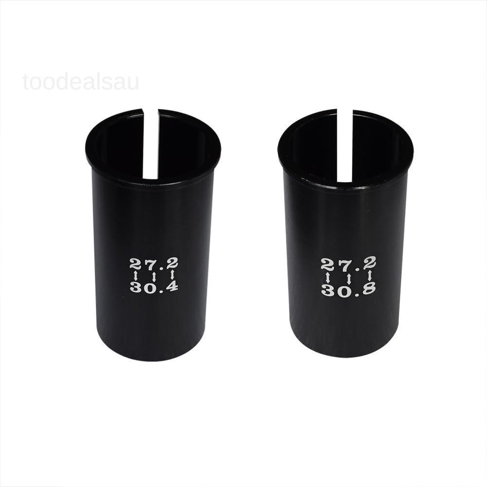 Set of 7 Sizes Bike Seat Post Adapter Shim Seat Post Adapter Bicycle Seat Tube