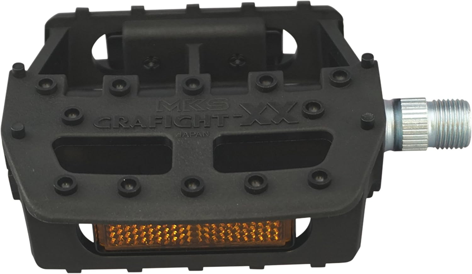 Unisex- Grafight-Xx Pedals, Black, 1/2 Inch
