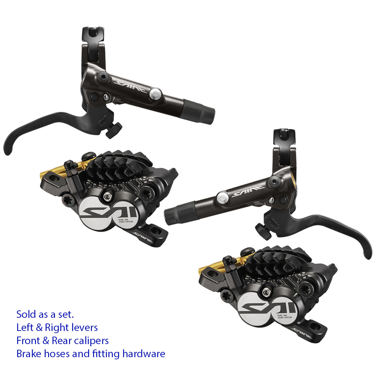Shimano Saint BL-M820 BR-M820 Disc Brake Set MTB Downhill – FAST SHIPPING
