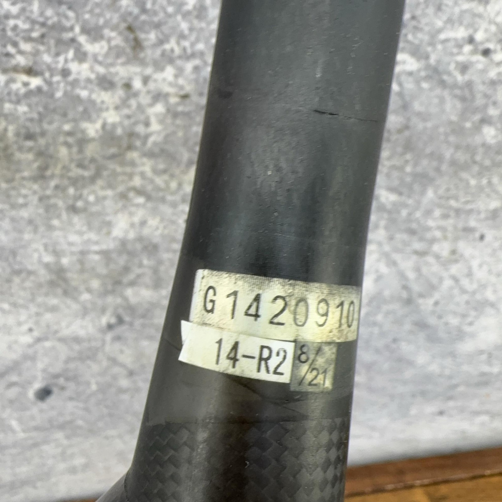 BMC SLR02 Carbon 700c Fork Tapered Threadless Caliper QR Black Road Race