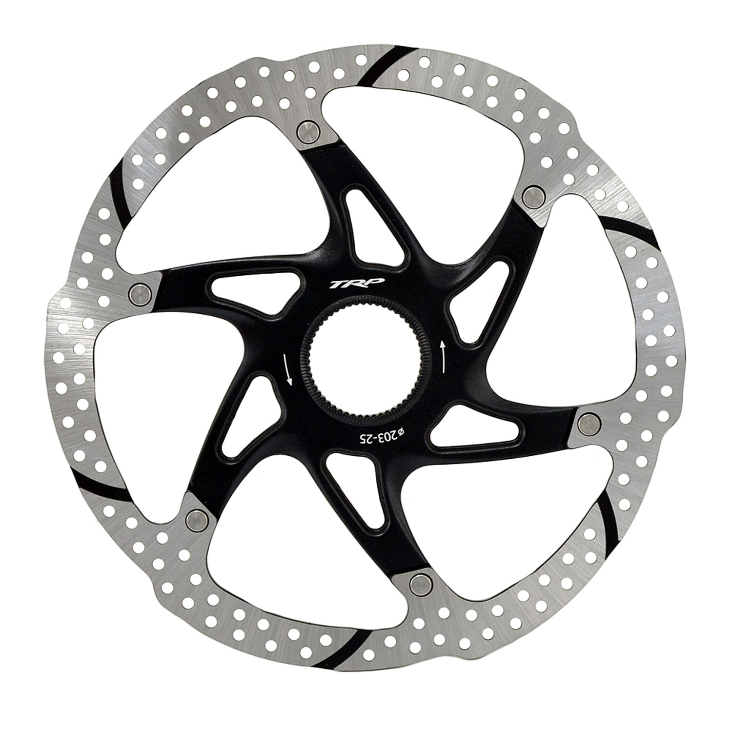 TRP TRP-25 Heat Dispersion 203mm Centerlock MTB Bike Disc Brake Rotor