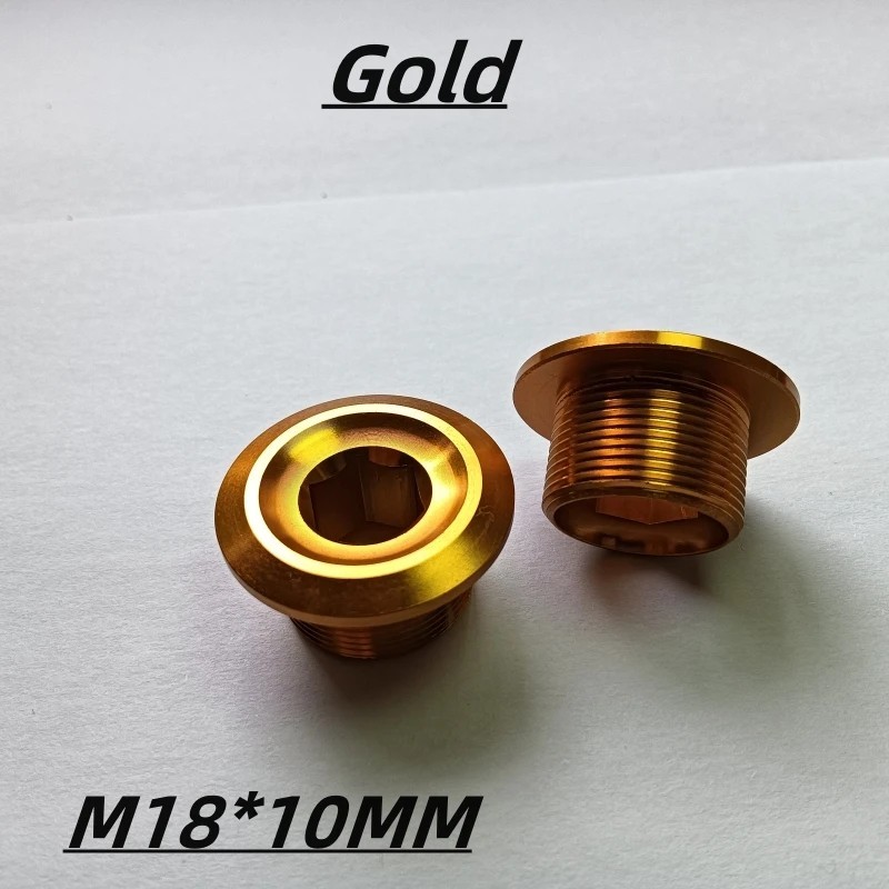Bike Crank Arm Bolt M18 M19 M20 10mm BB Screw MTB Road Alloy CNC