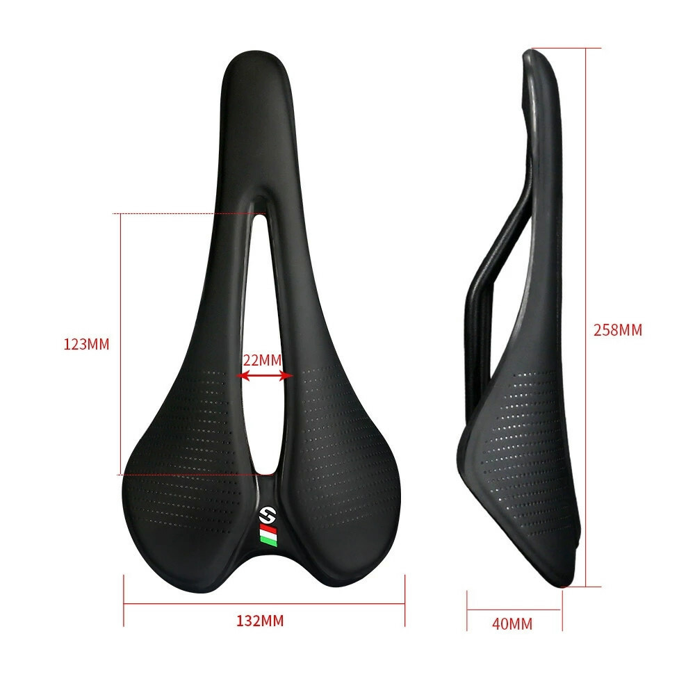TOSEEK Seat Cushion narrow and small Saddle Recommended for Adult Bike Saddle