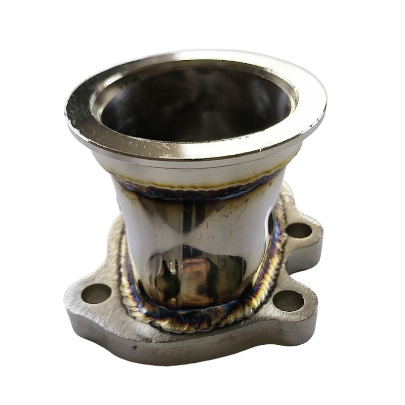 Turbo Down GT25 GT28 T25 T28 5 Bolt Flange to 2.5″ Inch 63mm V band Adapter