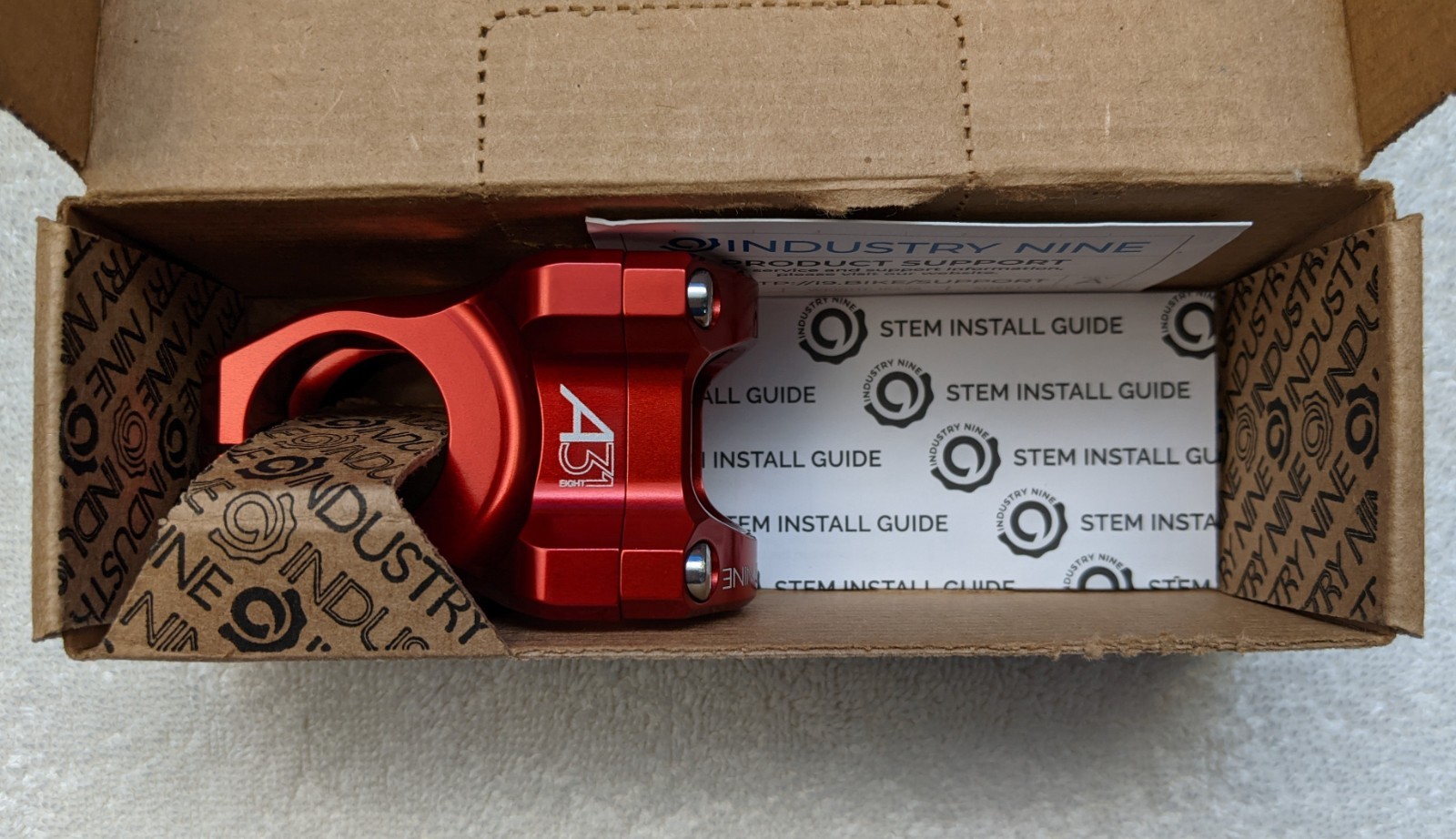 Industry Nine A318 40mm Red (31.8)